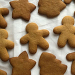 Vegan gingerbread cookies box