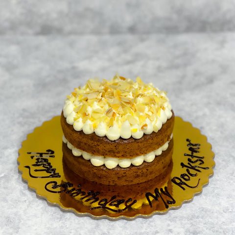 Naked Vegan Carrot Cake