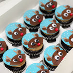 Vegan Rudolph Cupcakes