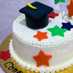Vegan Graduation Cake