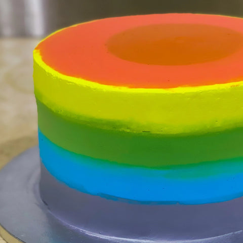 Vegan Rainbow Cake