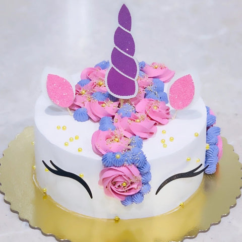 Vegan Unicorn Cake